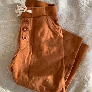 Gray Label Organic Cotton Trouser Pant in Rust